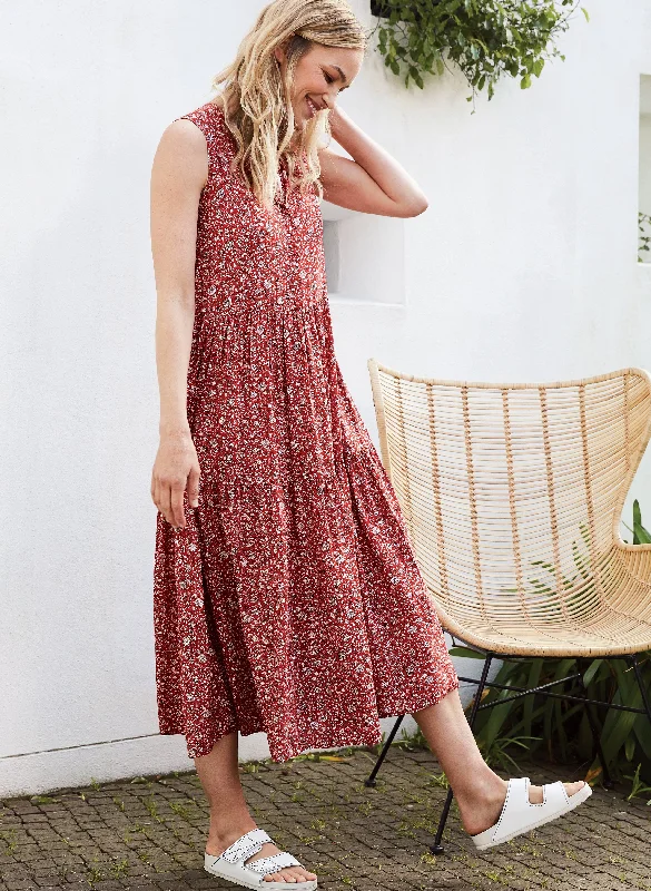 Beachy goddessCalista Long Dress with Lenzing™ Ecovero™