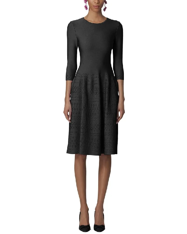 Femme fataleCarolina Herrera Flare Midi Dress