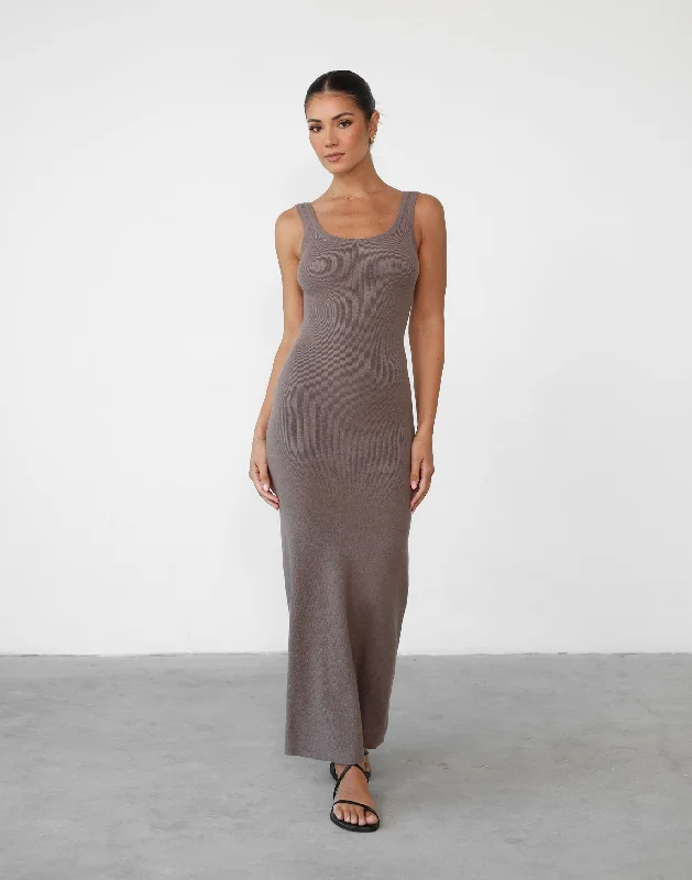 Sci-fi-inspiredEnver Maxi Dress (Mushroom)