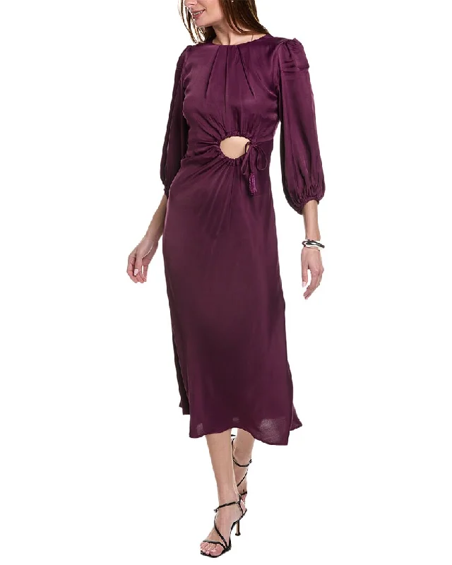 Off-the-shoulder eleganceFARM Rio Maxi Dress