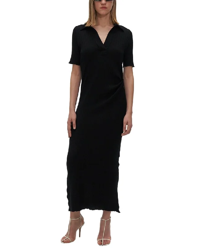 Relaxed glamourHelmut Lang Relaxed Fit Polo Dress