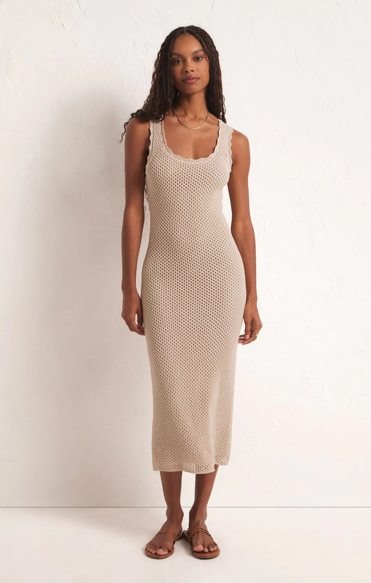 Sleek-dystopianIbiza Sweater Dress Natural