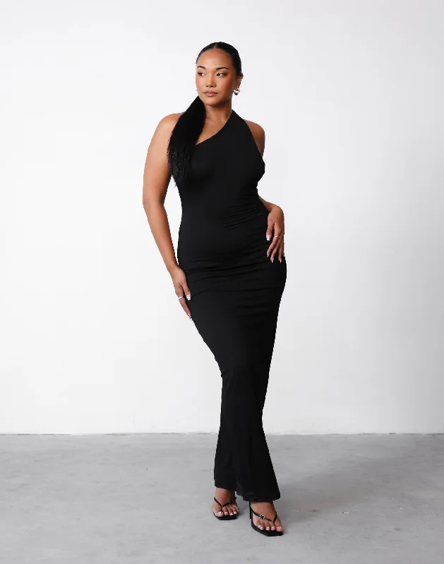 Modern-eleganceKeira Maxi Dress (Black)