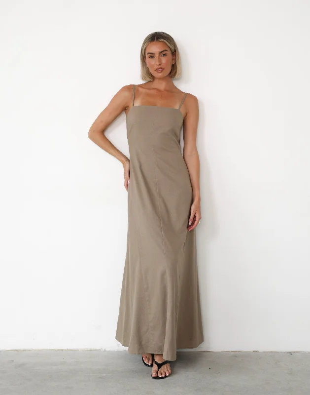 Cargo-chicNorah Maxi Dress (Stone)