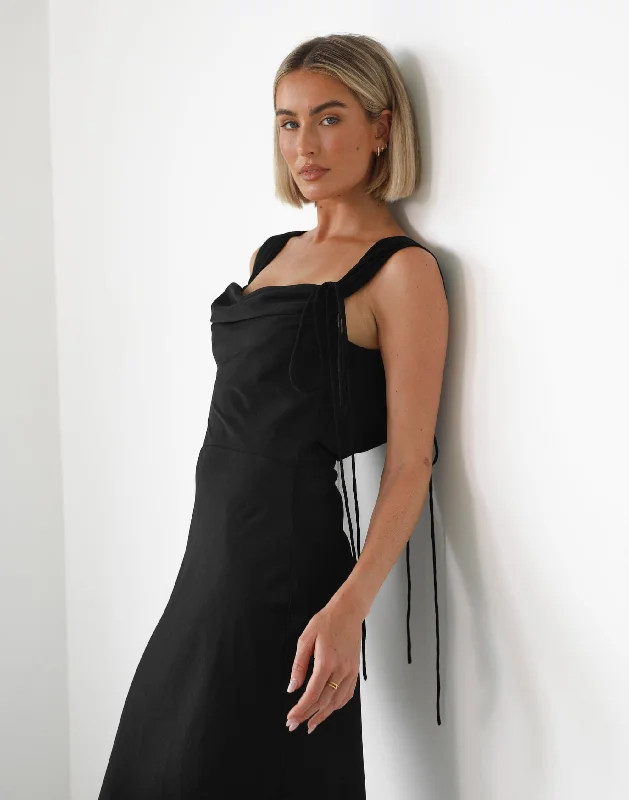 Effortlessly-stylishPichola Maxi Dress (Black)