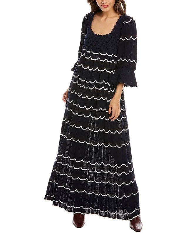 Hepburn-esqueRebecca Taylor Lace Sweaterdress