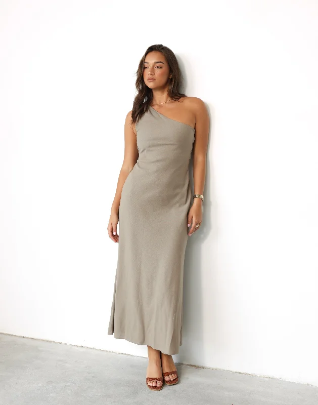 BoldRema Maxi Dress (Stone)