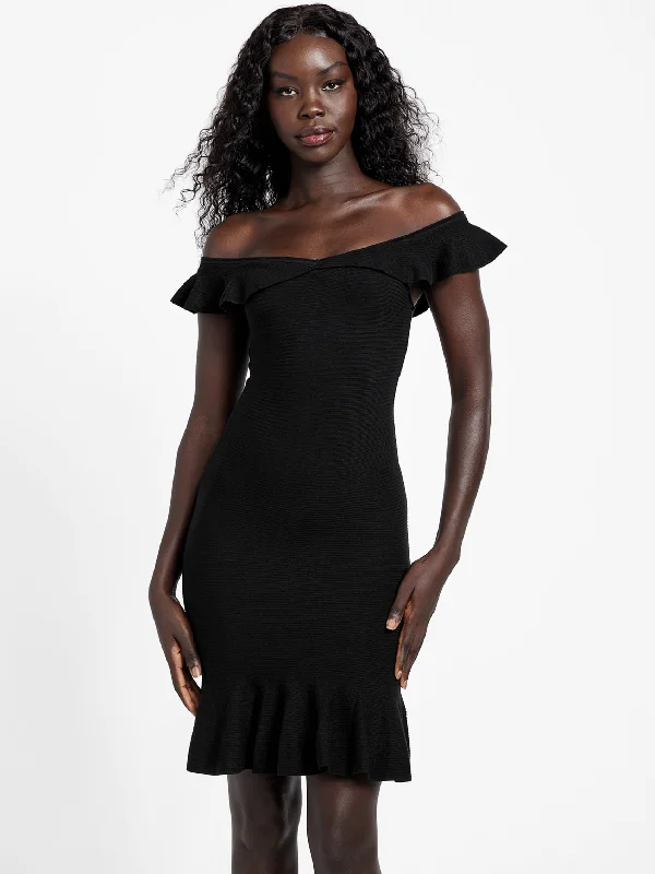 Effortlessly-stylishRosy Sweater Dress