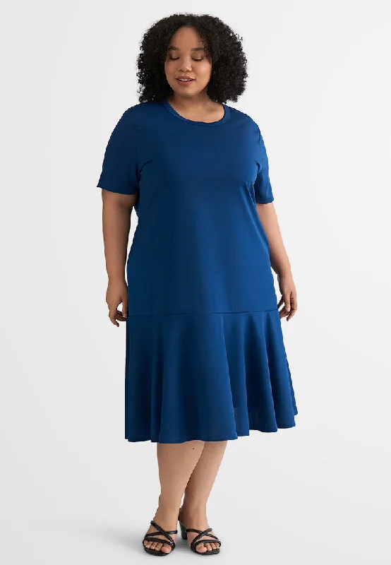Statement-makingKylie Short Sleeve Stretchable Ribbed Dress