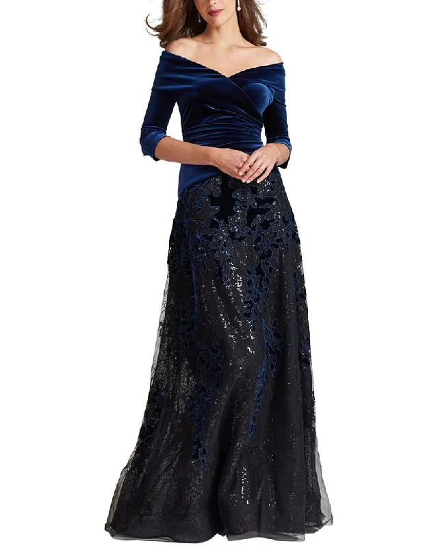 FashionableTeri Jon by Rickie Freeman Special Occasion Long Dress