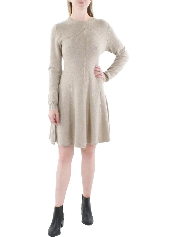 Functional-streetWomens Cashmere Knee Sweaterdress
