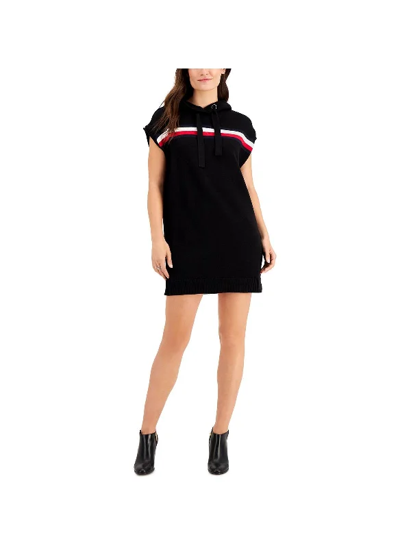Poolside perfectionWomens Knit Casual Sweaterdress
