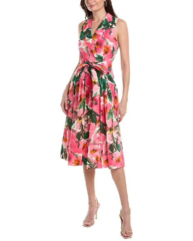 Subtle-glamourAnne Klein Notch Collar Shirtdress