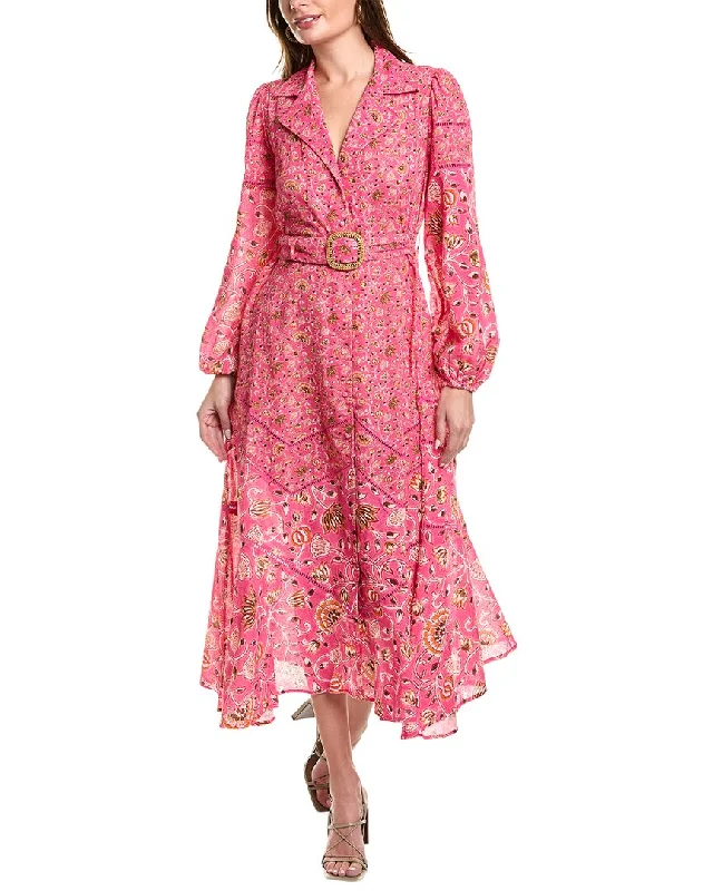 90s-inspiredHemant & Nandita Belted Shirtdress