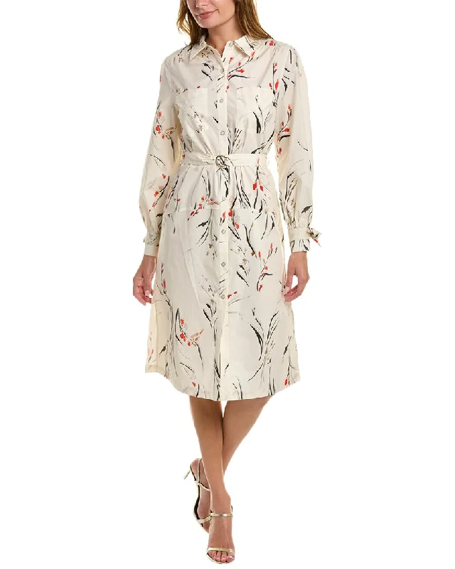 UniqueMarchesa Notte Printed Shirtdress
