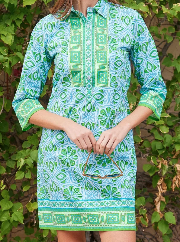 Metropolitan-coolNicki Shirt Dress In Green