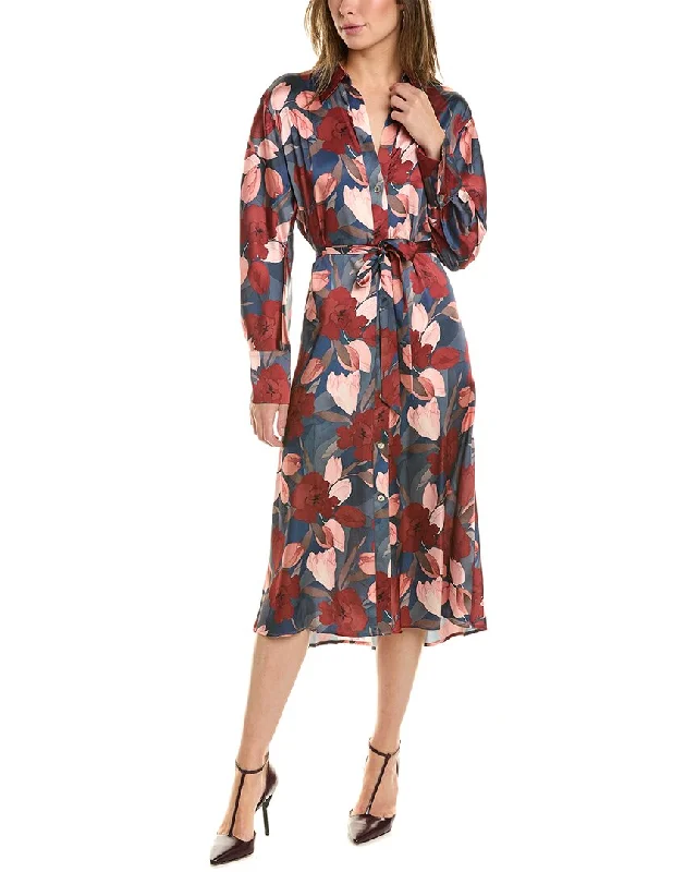 RetroVince Nouveau Magnolia Shirtdress