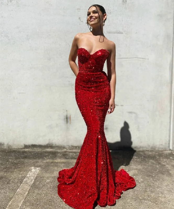 Luxe-essentialsSequined Mermaid Party Dress