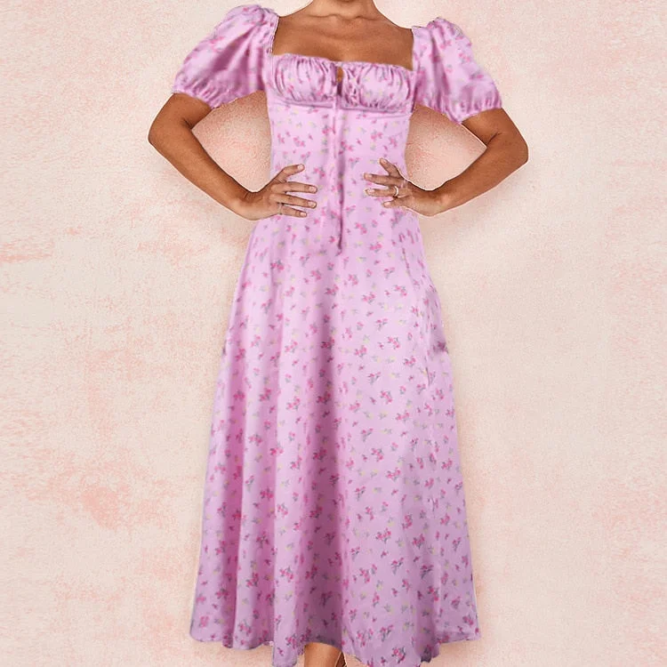 Flower pink floret