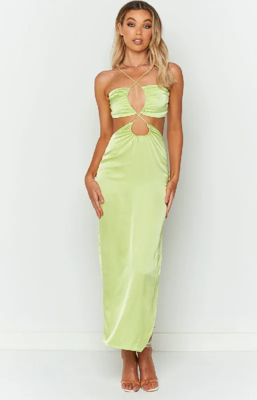 Neutral-paletteTaylor Green Maxi Dress