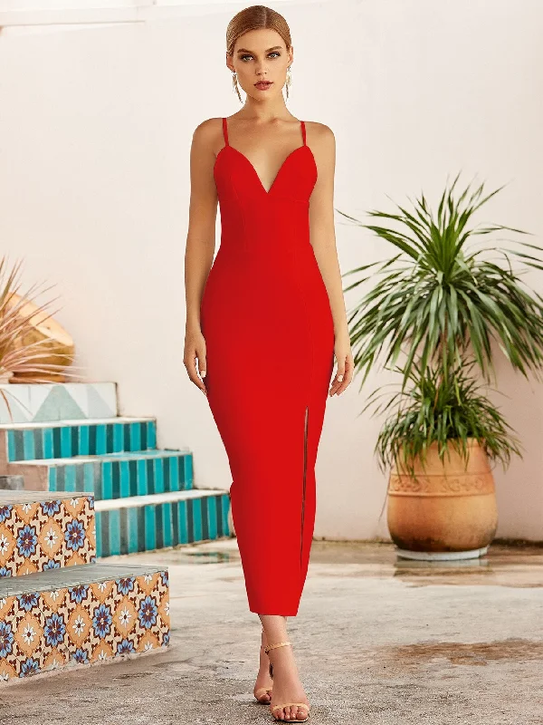 Red Bandage Dress
