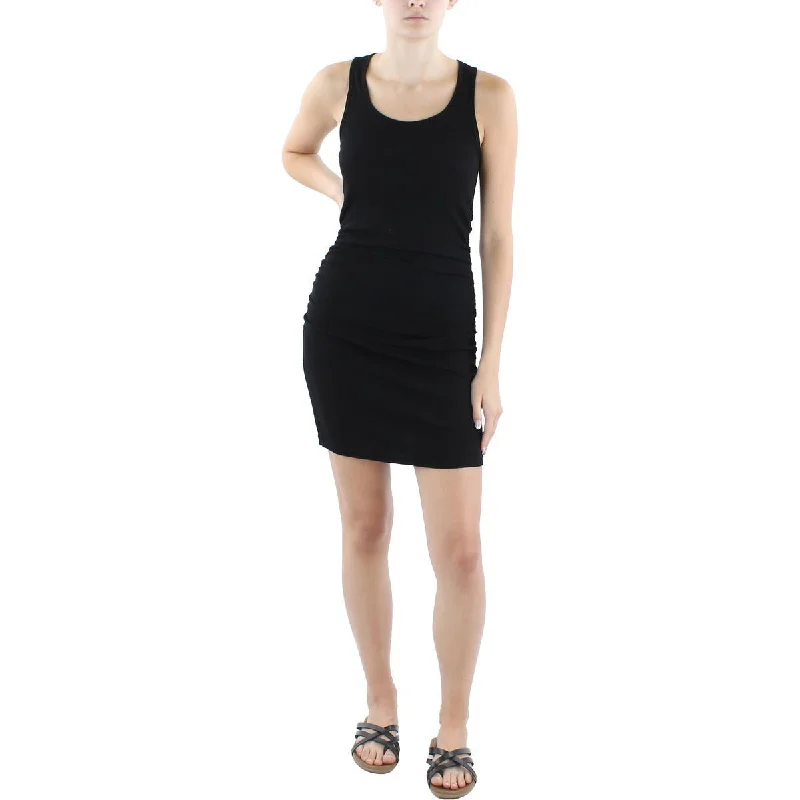 Laid-back edgyBobi Womens Ribbed Tank Shift Dress