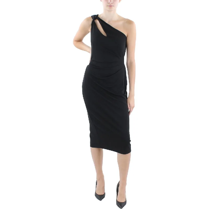 GlamorousLauren Ralph Lauren Womens Midi Cut-Out Bodycon Dress