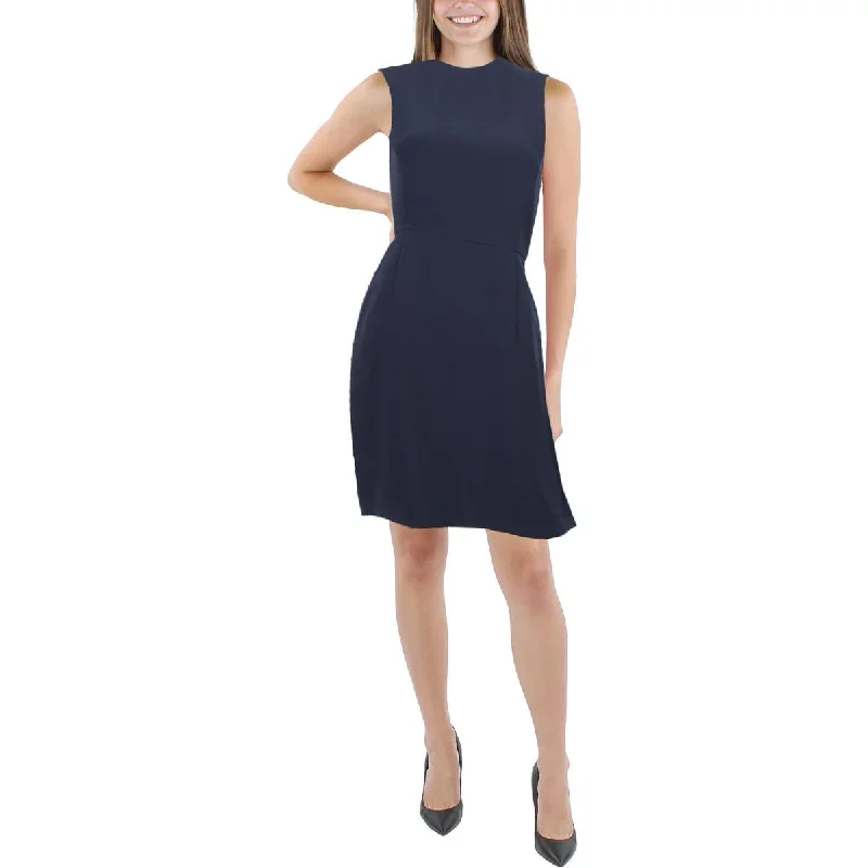 City-sleekFrench Connection Womens Sleeveless Mini Sheath Dress