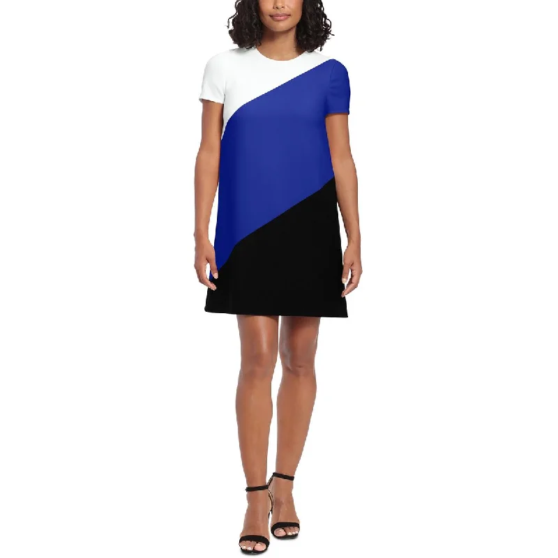ModishLondon Times Womens Colorblock  Sheath Dress
