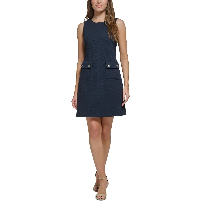Minimalist-streetTommy Hilfiger Womens Textured Sheath Dress