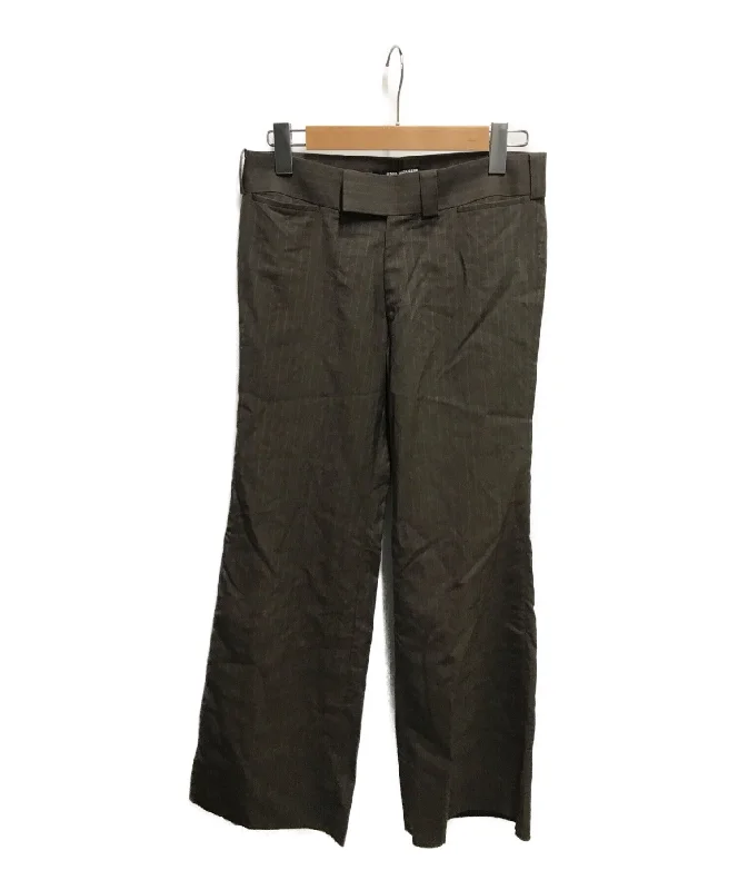 Minimal-chic[Pre-owned] JUNYA WATANABE COMME des GARCONS Striped Flared Slacks JB-P007