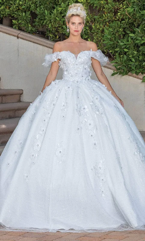 Subtle-glamourDancing Queen 1806 - 3D floral Ballgown