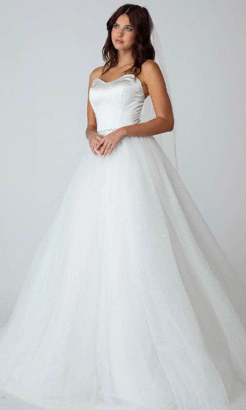 High-streetEureka Fashion - 9515 Sweetheart Satin A-Line Bridal Gown
