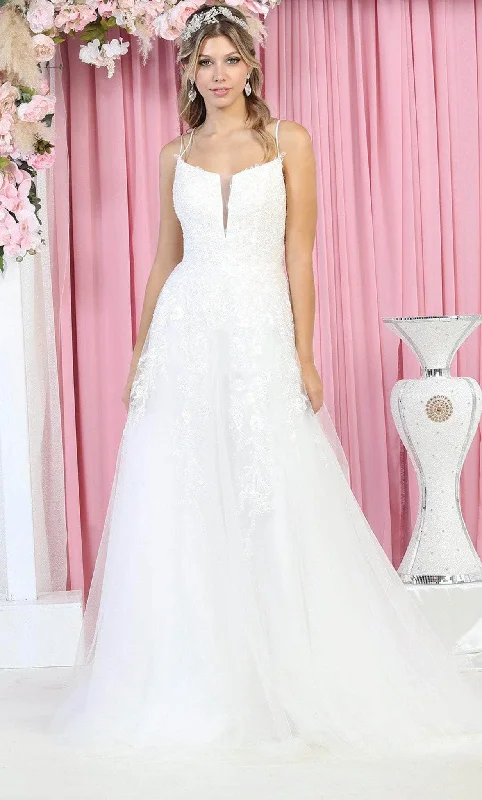 Nordic-inspiredMay Queen RQ7917 - Embroidered Gown