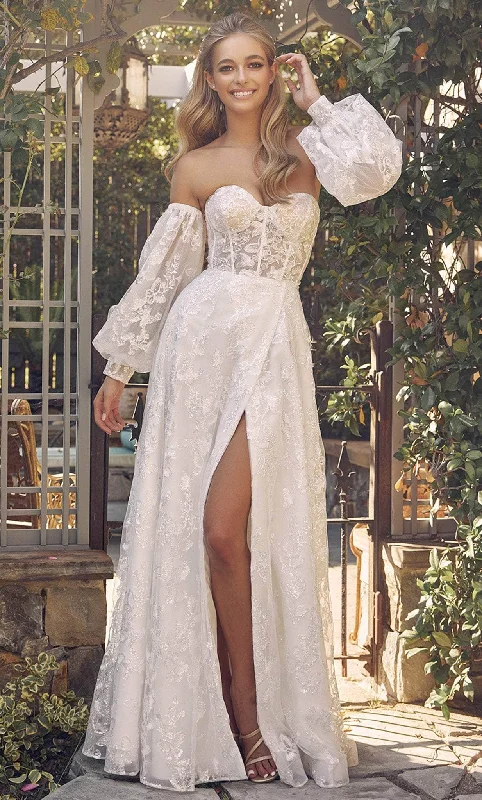Old Hollywood glamNox Anabel K1155W - Sweetheart Neck Dress