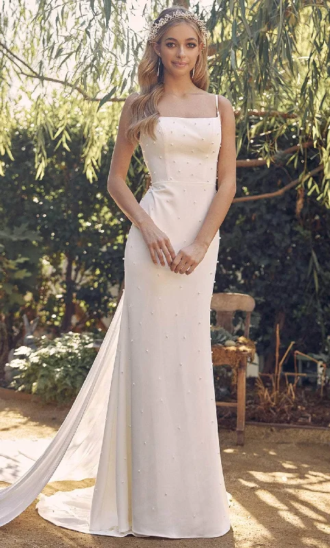 Capsule-wardrobeNox Anabel QW963 - Low Back Bridal Dress