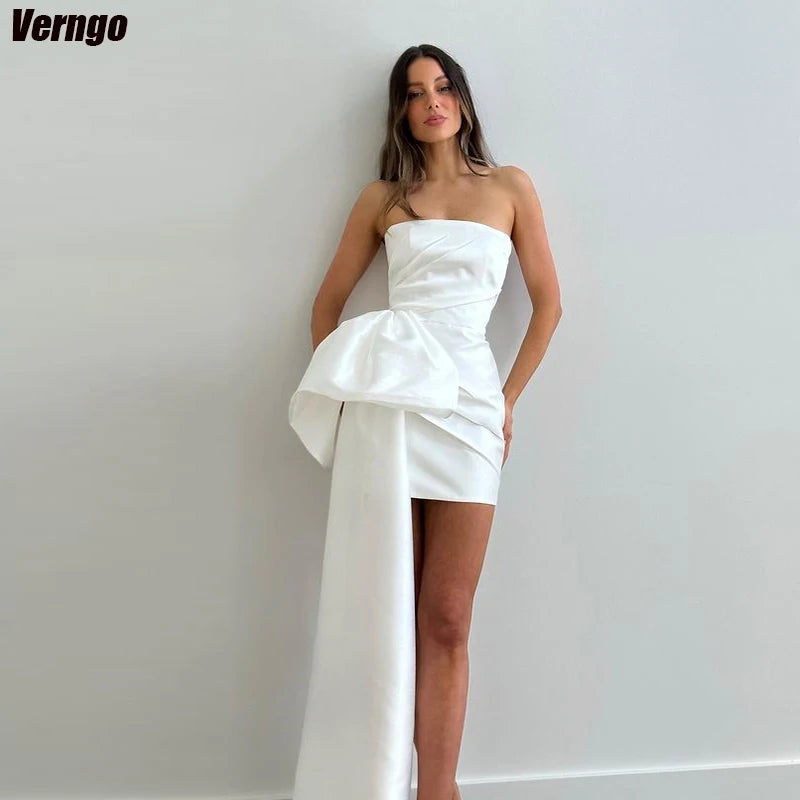 Romantic vintageWedding Dresses Sleeveless Strapless Mermaid Bridal Gown Simple Satin