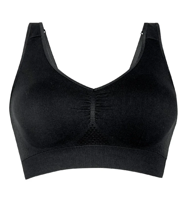 Anita Care Lotta Pocketed Post Mastectomy Bra (5769X)- Black