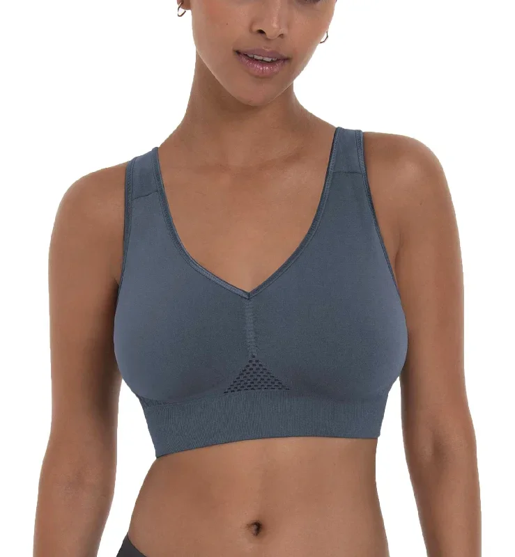 Anita Care Lotta Pocketed Post Mastectomy Bra (5769X)- Sky Grey