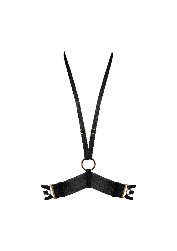 Bordelle Retta Multi-Strap Harness | BLACK