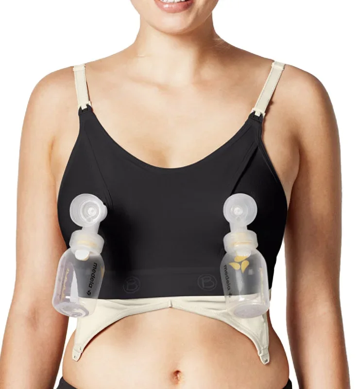 BRAVADO! DESIGNS Clip & Pump Hands-Free Bra Accessory (9301XJ2)- Black