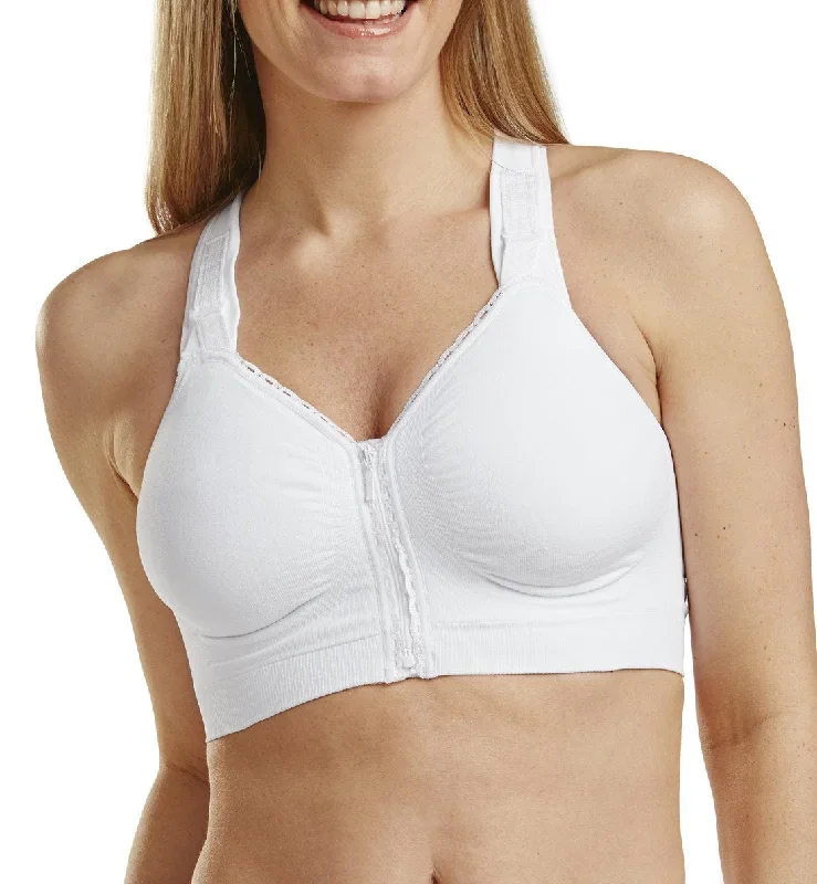 Carefix Ava Seamless Front Close Post-Op Surgical Bra (3444)- White