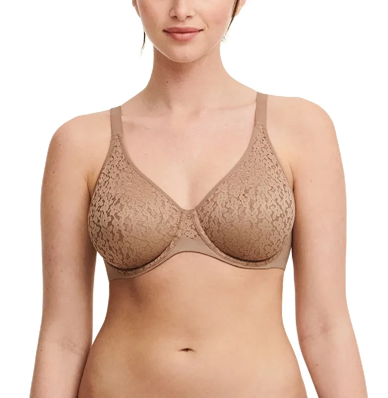 Chantelle Norah Comfort Caffe Latte Dark Beige Smooth Unlined Bra 13F1