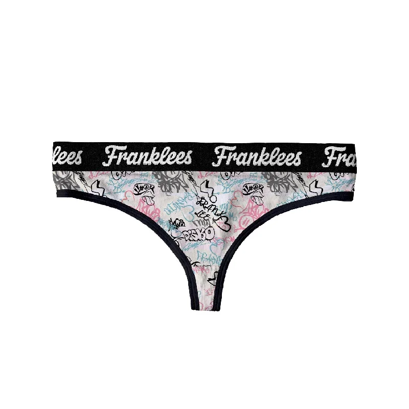 Thong | Soft Cotton | Graffiti