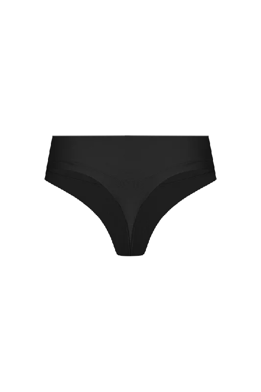 G-string panty made of microfiber with low compression (022703)