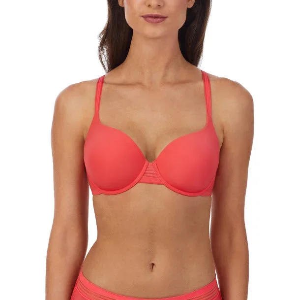 Le Mystere Second Skin Sweet Coral Back Smoothing T Shirt Bra 5221