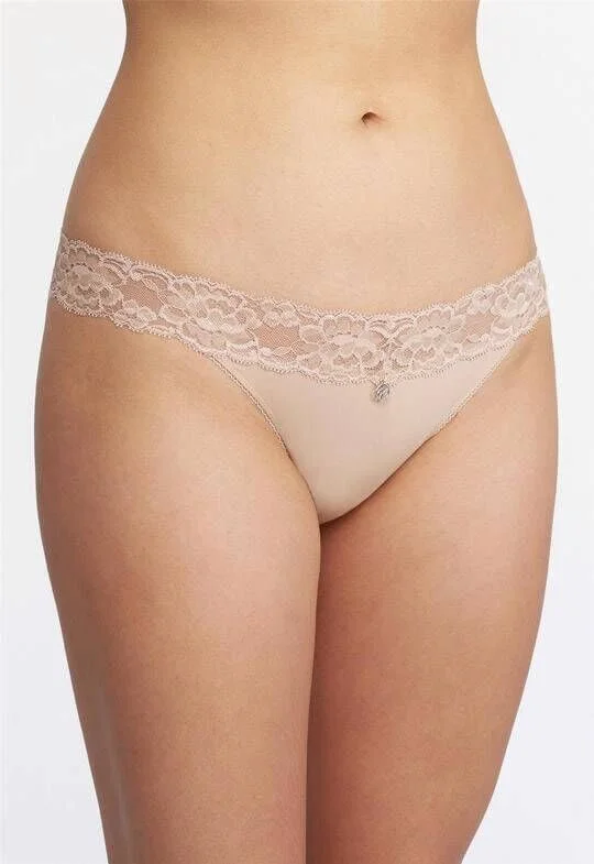 TANGA MICROFIBRE ET DENTELLE